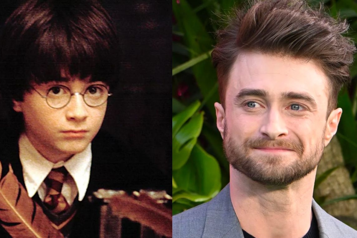 Damals und heute der Besetzung des „Harry Potter“-Films