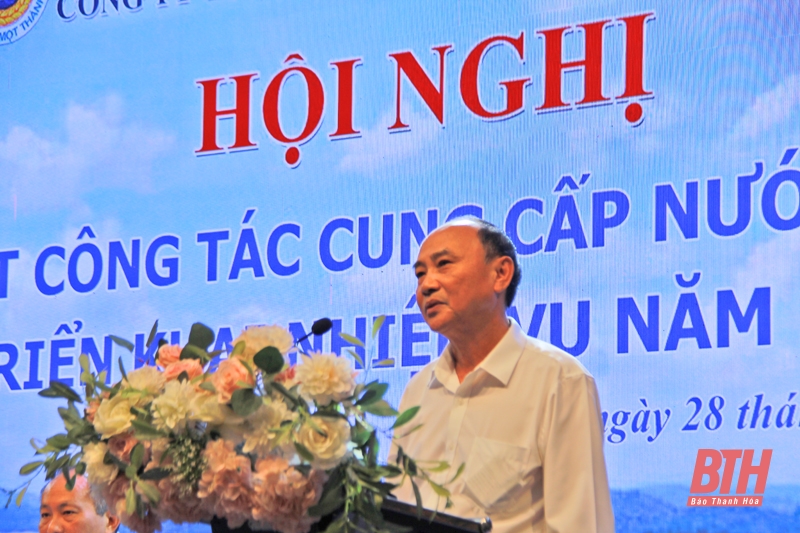 Công ty TNHH MTV Sông Chu tổng kết công tác cung cấp nước năm 2024, triển khai nhiệm vụ năm 2025