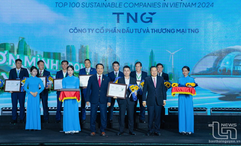 En 2024, TNG seguirá figurando entre las 100 empresas más sostenibles de Vietnam. Foto: T.L.