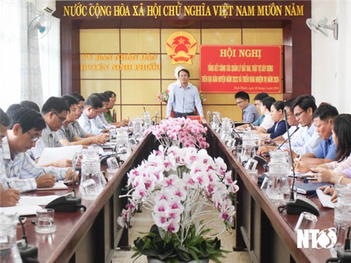 Ninh Phước: Triển khai công tác quản lý đất đai, trật tự xây dựng năm 2024