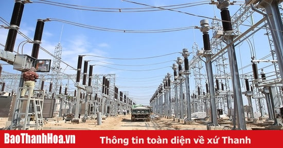 Tập trung hoàn thành Dự án trạm biến áp 220kV Khu Kinh tế Nghi Sơn