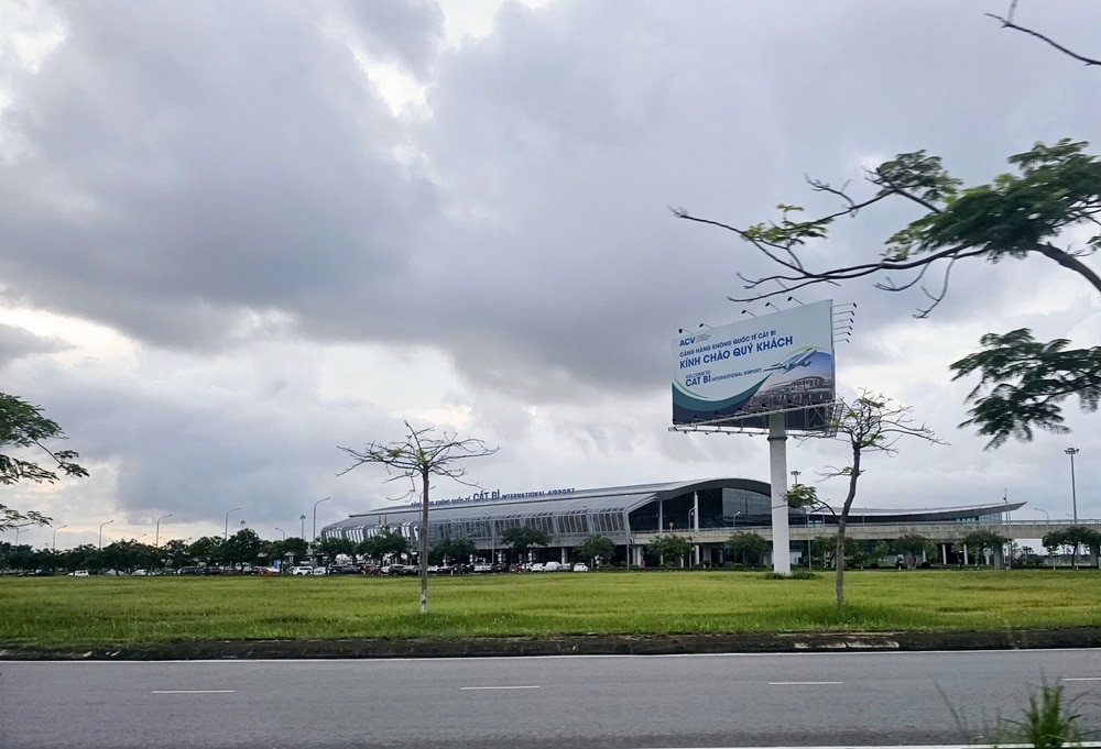 El Aeropuerto Internacional Cat Bi está planificado con visión al 2050 con una capacidad de 18 millones de pasajeros al año. Foto: Thanh Son