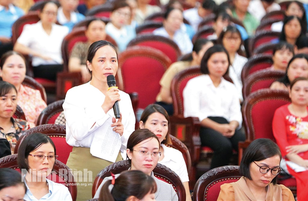 นิญบิ่ญ: จุดสว่างในการต้อนรับประชาชนและแก้ไขข้อร้องเรียนและการกล่าวโทษ