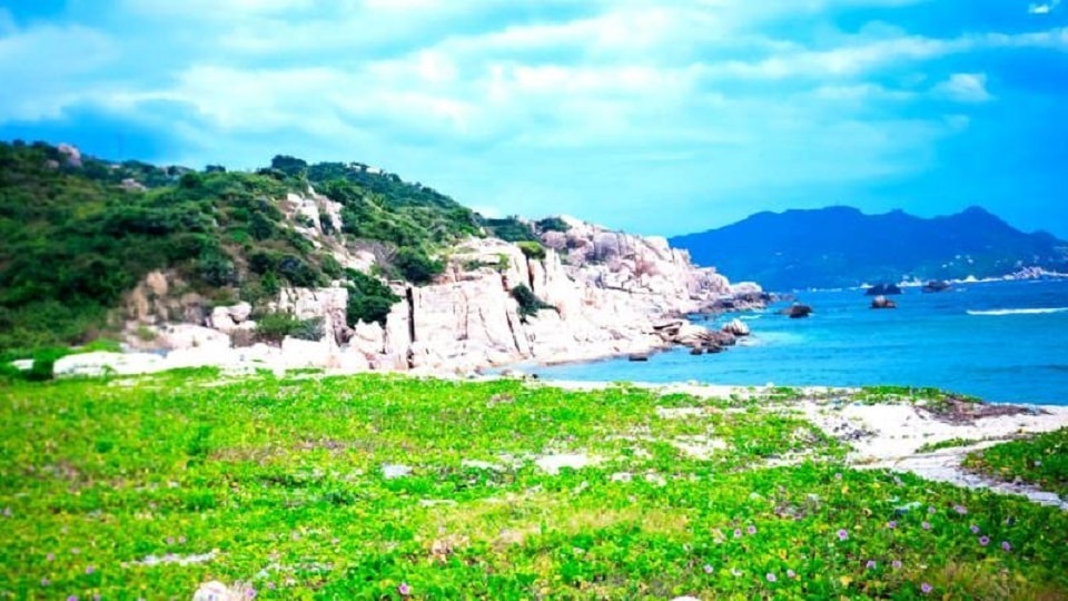 추옹 해변.