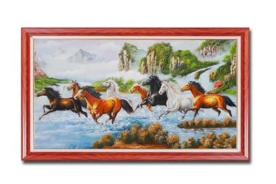 絵画『駆ける馬』ヘイ平山画 絵画『駆ける馬』ヘイ平山画 絵画『駆ける馬』ヘイ平山画