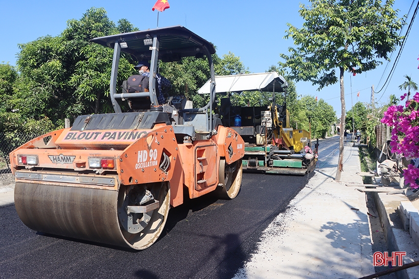 Stadt Cam Xuyen beschleunigt den Bau städtischer Infrastruktur