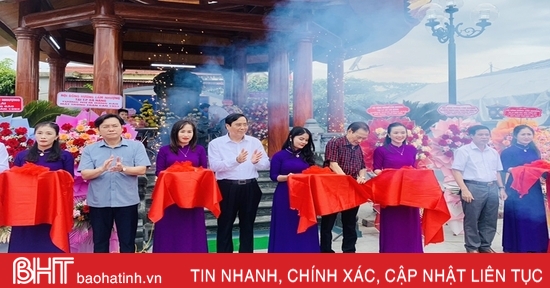 Khánh thành Nhà bia chứng tích lịch sử trận càn năm 1953 ở Cẩm Xuyên