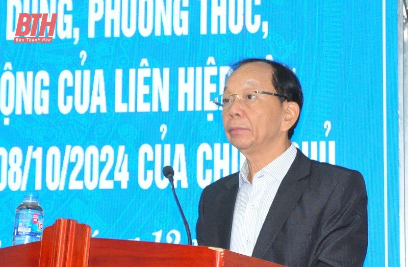 Consulting on the development of a project to innovate, improve the quality and efficiency of the Thanh Hoa Union of Science and Technology Associations