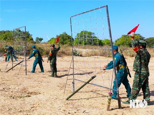 Lực lượng vũ trang huyện Thuận Nam thực hiện hiệu quả phong trào Thi đua Quyết thắng