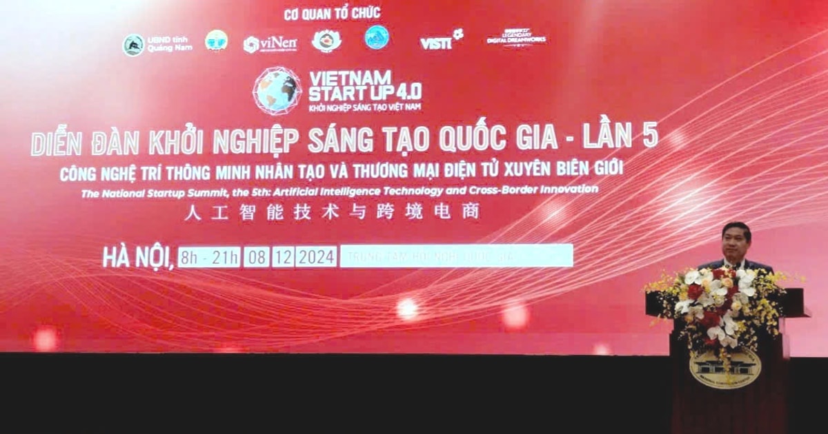 Quảng Nam đồng tổ chức Diễn đàn khởi nghiệp quốc gia lần thứ 5 tại Hà Nội