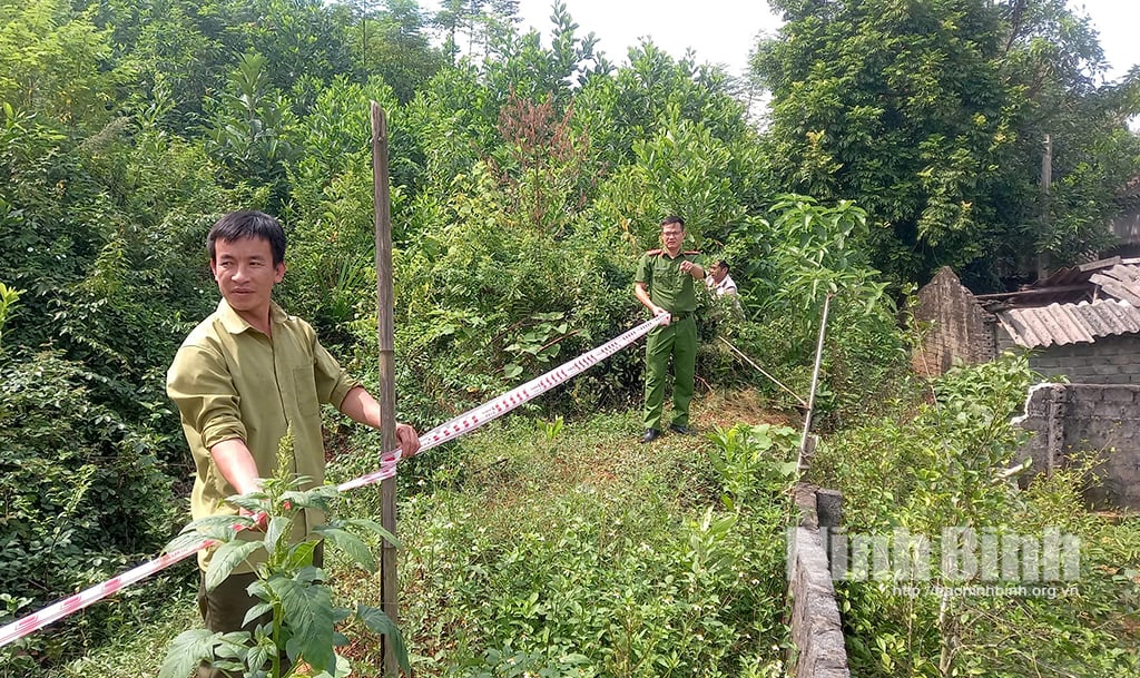 Proactively respond to landslide incident at Veo hill, Son Lai commune