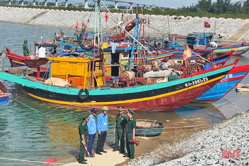 Chủ động hỗ trợ ngư dân Hà Tĩnh trong mùa mưa bão