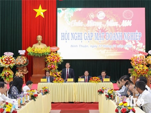 Hội nghị gặp mặt doanh nghiệp đầu năm 2025