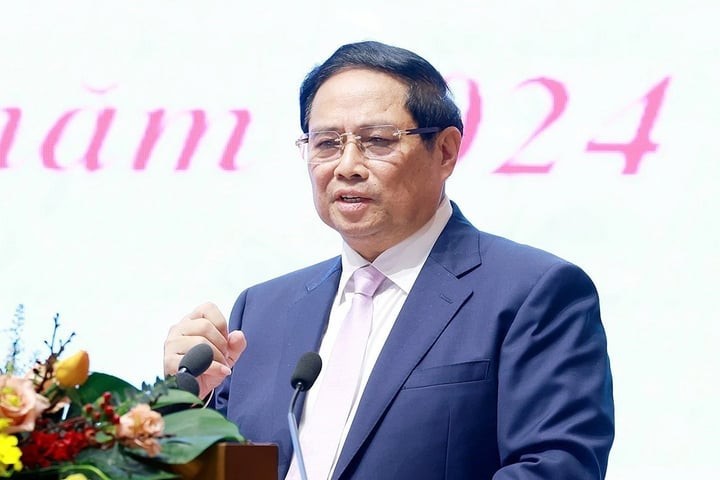 Premierminister Pham Minh Chinh. (Foto: VNA)