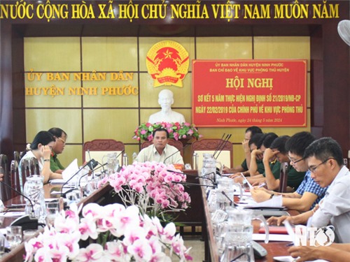 Ninh Phuoc: Zusammenfassung der 5-jährigen Umsetzung des Dekrets Nr. 21/2019/ND-CP