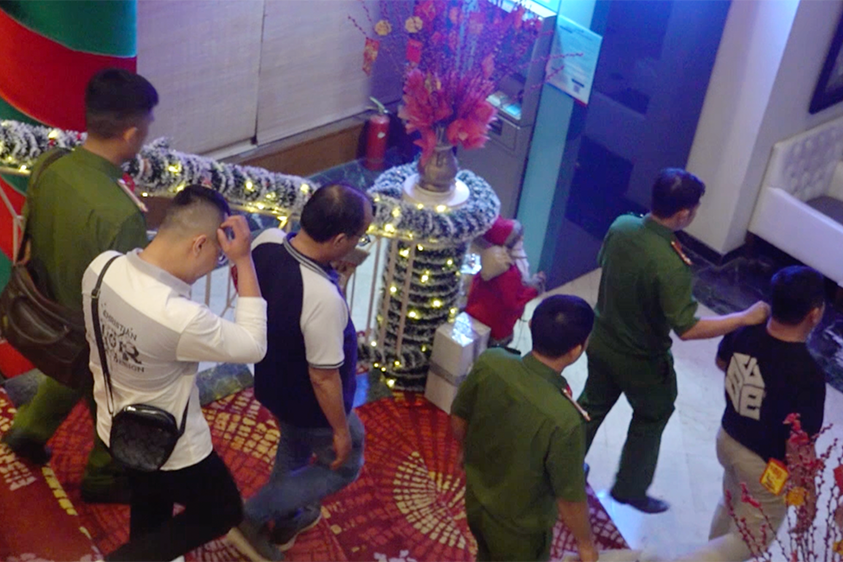 « Nommer » le magnat arrêté dans un casino particulièrement grand à Ho Chi Minh-Ville