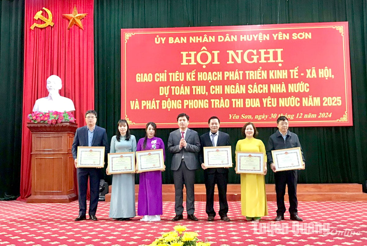 Yên Sơn đẩy mạnh thực hiện chương trình mỗi xã một sản phẩm giai đoạn 2021-2025