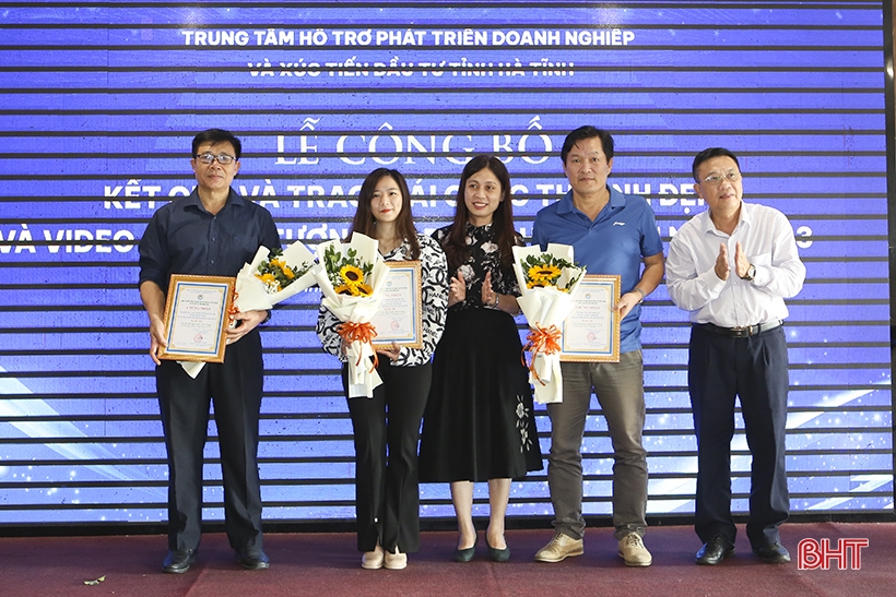 Trao thưởng Cuộc thi Ảnh đẹp và video clip ấn tượng về du lịch Hà Tĩnh