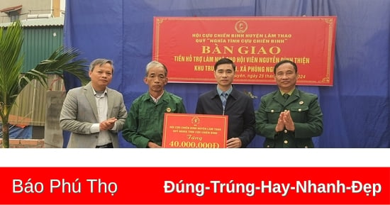 Ấm áp những ngôi nhà “Nghĩa tình đồng đội”