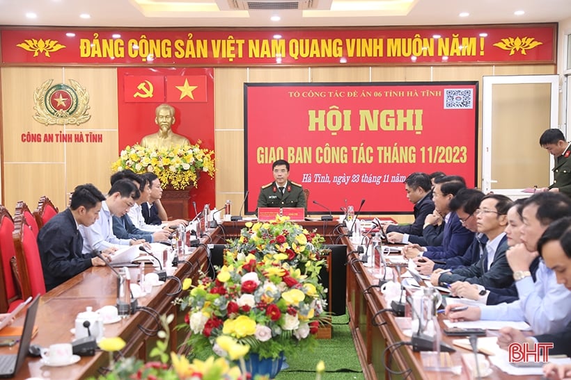 Thực hiện hiệu quả các nhóm nhiệm vụ triển khai Đề án 06 ở Hà Tĩnh