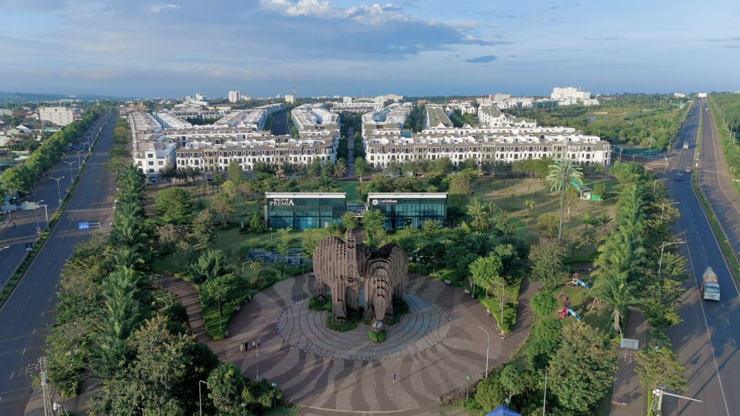 Obytná městská oblast Km7 (městská část Tan An, město Buon Ma Thuot) investovaná společností Dak Lak Urban Development Investment Company Limited