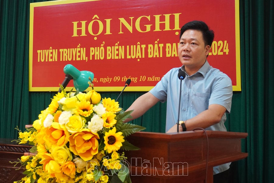 The Standing Committee of the Provincial Fatherland Front Committee organized propaganda on the 2024 Land Law