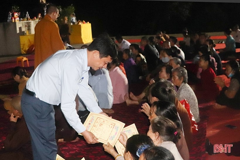 Ceremonia de apertura del manantial de Giap Thin en el sitio histórico y cultural de Dai Hung