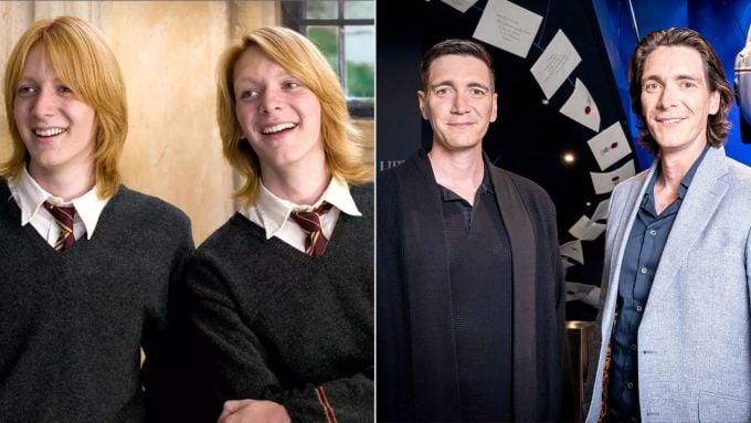 Damals und heute der Besetzung des „Harry Potter“-Films