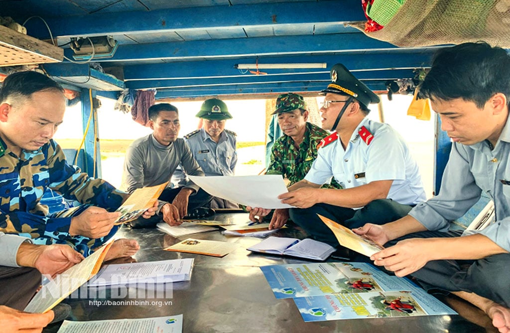 Ninh Binh ist entschlossen, die illegale Fischerei zu bekämpfen