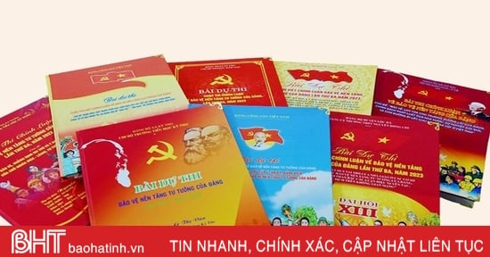 Nhiều cách làm sáng tạo hưởng ứng Cuộc thi viết về bảo vệ nền tảng tư tưởng của Đảng