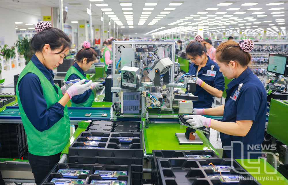 Thai Nguyen verfügt über 215 gültige FDI-Projekte mit einem Gesamtstammkapital von 10,914 Milliarden USD.