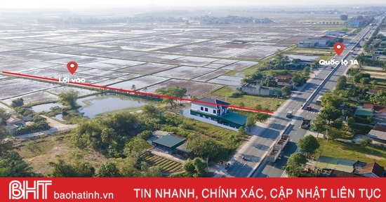 Cận cảnh khu đất dự án hơn 1.555 tỷ đồng của VSIP tại Hà Tĩnh