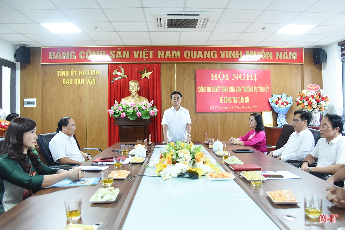 Bà Nguyễn Thị Mai Thủy được điều động giữ chức Phó Trưởng ban Thường trực Ban Dân vận Tỉnh ủy