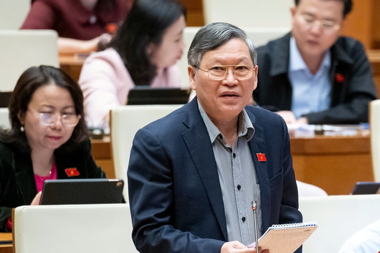 Delegate To Van Tam (National Assembly Delegation of Kon Tum province) - Photo: Quochoi.vn