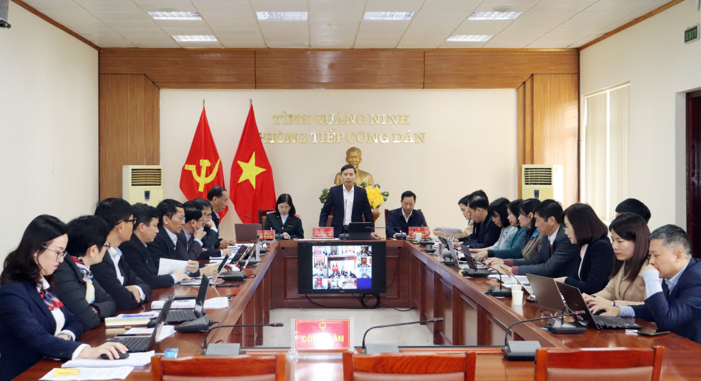 Comrade Pham Duc An, Deputy Secretary of the Provincial Party Committee, Chairman of the Provincial People's Committee periodically received citizens in December 2024.