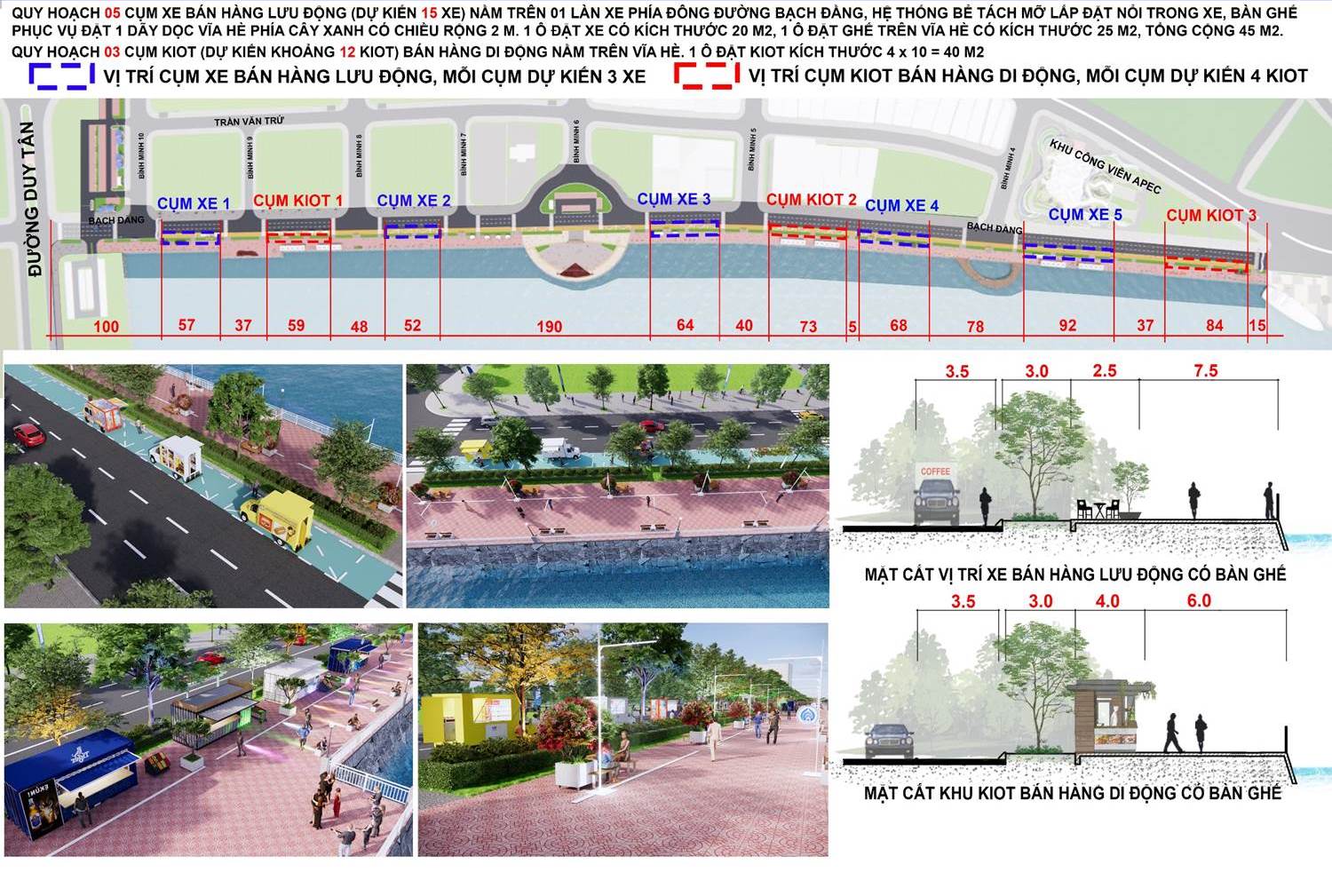 Công bố phương án tổ chức thí điểm phố đi bộ Bạch Đằng