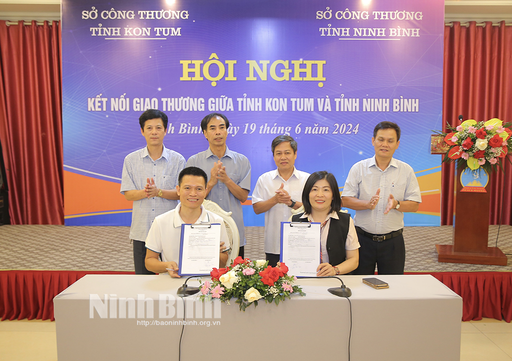 Hội nghị kết nối giao thương giữa tỉnh Ninh Bình và tỉnh Kon Tum