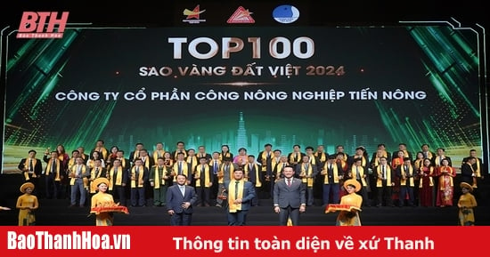 Doanh nghiệp Thanh Hóa với danh hiệu “Sao Vàng Đất Việt”