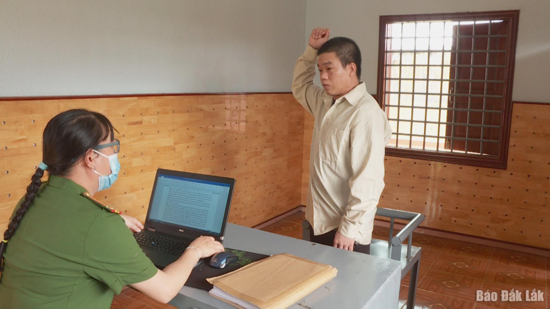 Đối tượng Nguyễn Tấn Linh.