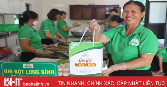 Giò bột Long Bình - sản phẩm OCOP 3 sao “vượt luỹ tre làng”