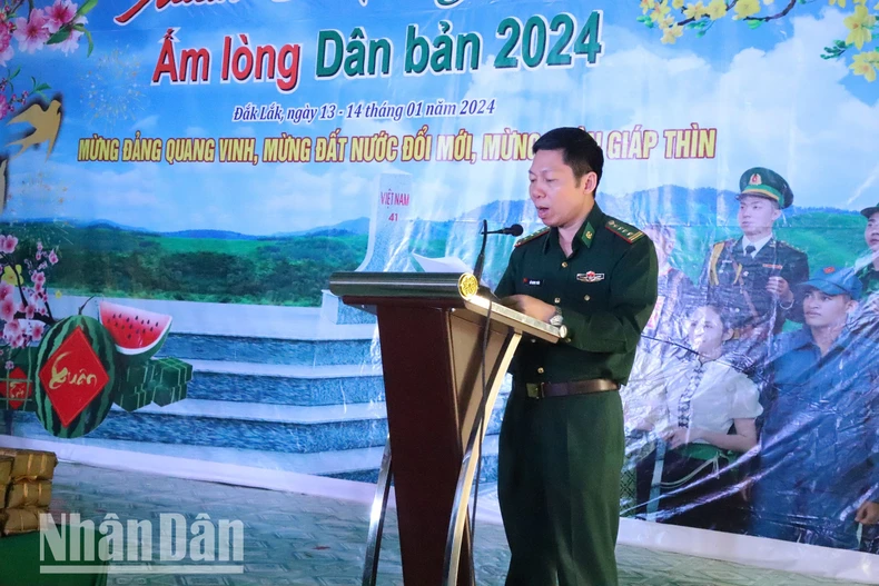 [Ảnh] “Xuân biên phòng - Ấm lòng dân bản” - Tết Giáp Thìn 2024 ở Đắk Lắk ảnh 4