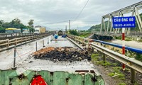 Urgently repair damage on national highways passing through Binh Dinh