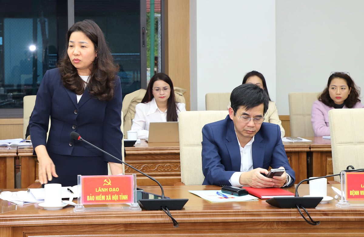 도 사회보험국장, 회의 및 대화에서 발언