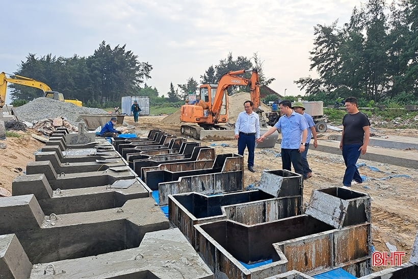 គម្រោង​បង្ការ​ការ​ហូរ​ច្រោះ​ឆ្នេរ - ភាព​រីករាយ​របស់​ប្រជាជន Xuan Hoi
