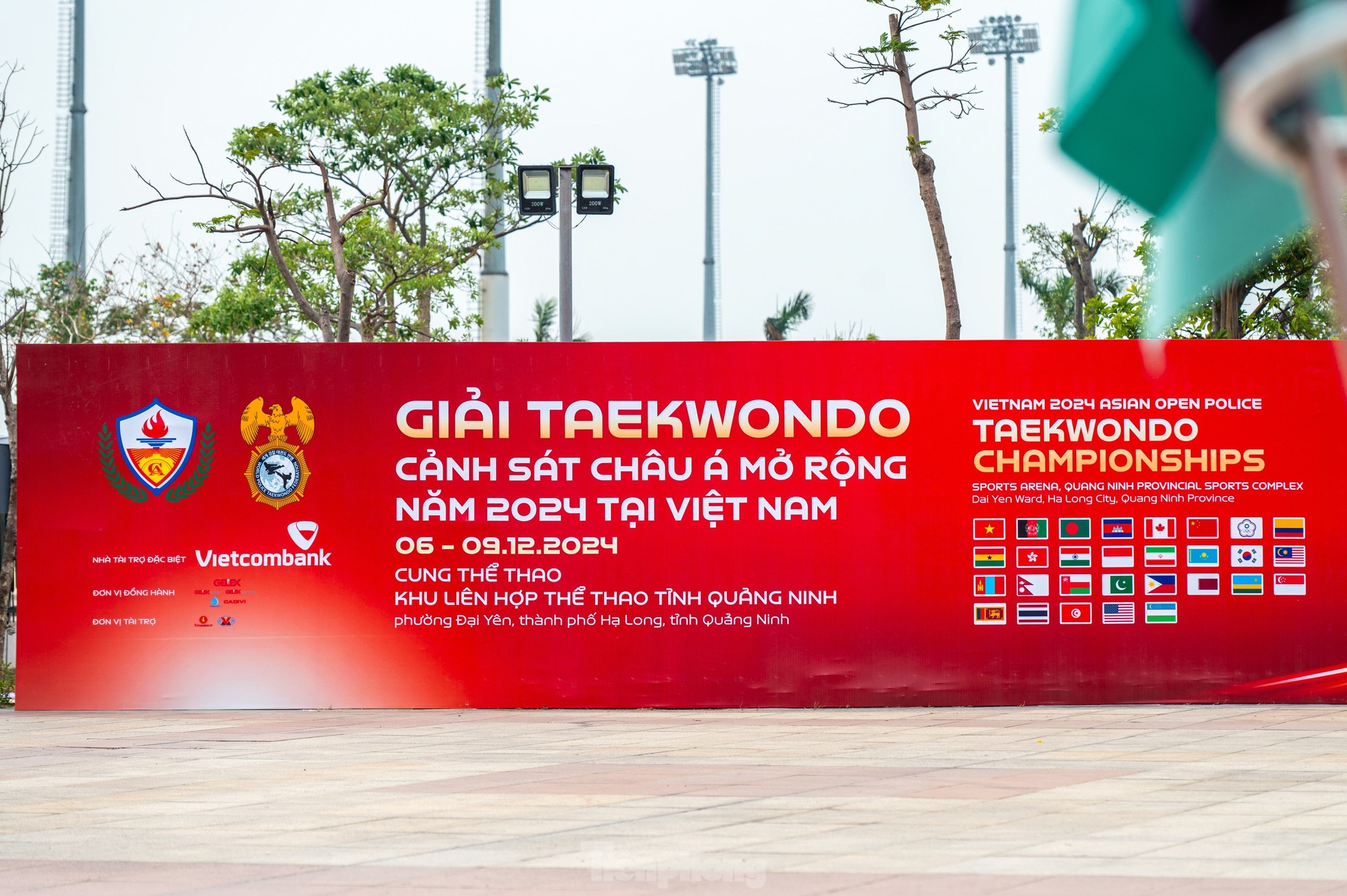 Quang Ninh est prêt pour la cérémonie d'ouverture du Championnat asiatique de taekwondo de la police photo 2