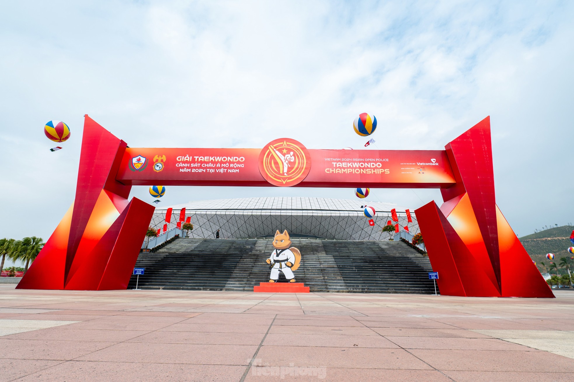 Quang Ninh est prêt pour la cérémonie d'ouverture du Championnat asiatique de taekwondo de la police photo 11