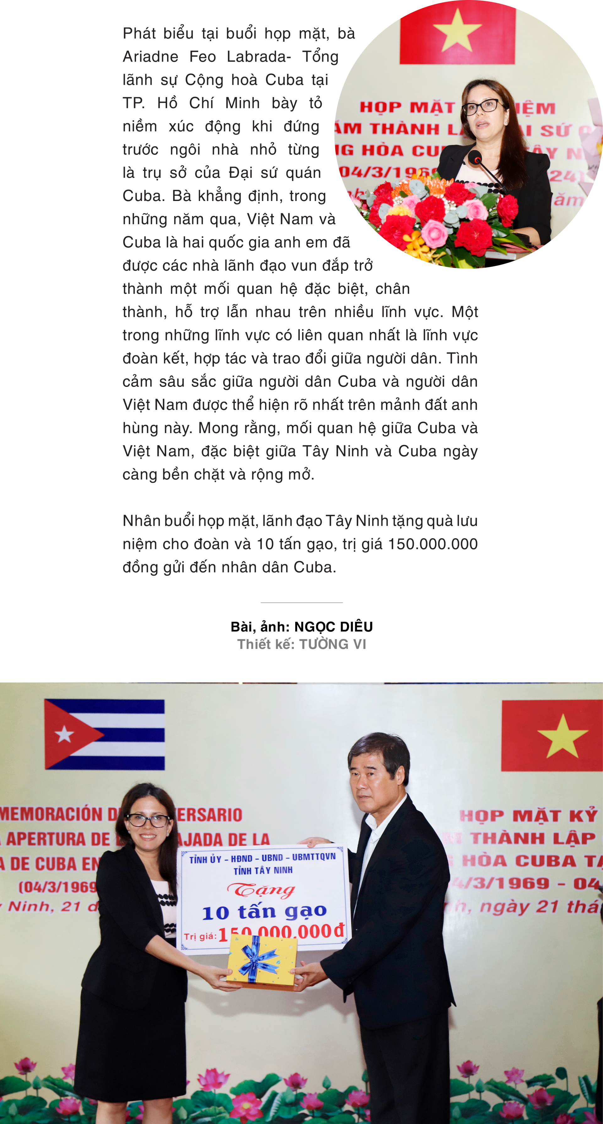 [Longform] Họp mặt kỷ niệm 55 năm thành lập Đại sứ quán Cuba tại Tây Ninh