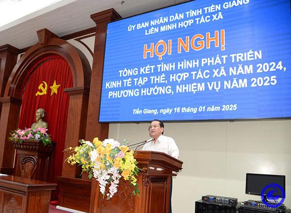 Tiền Giang: Kinh tế tập thể và hợp tác xã tiếp tục phát triển trong năm 2024