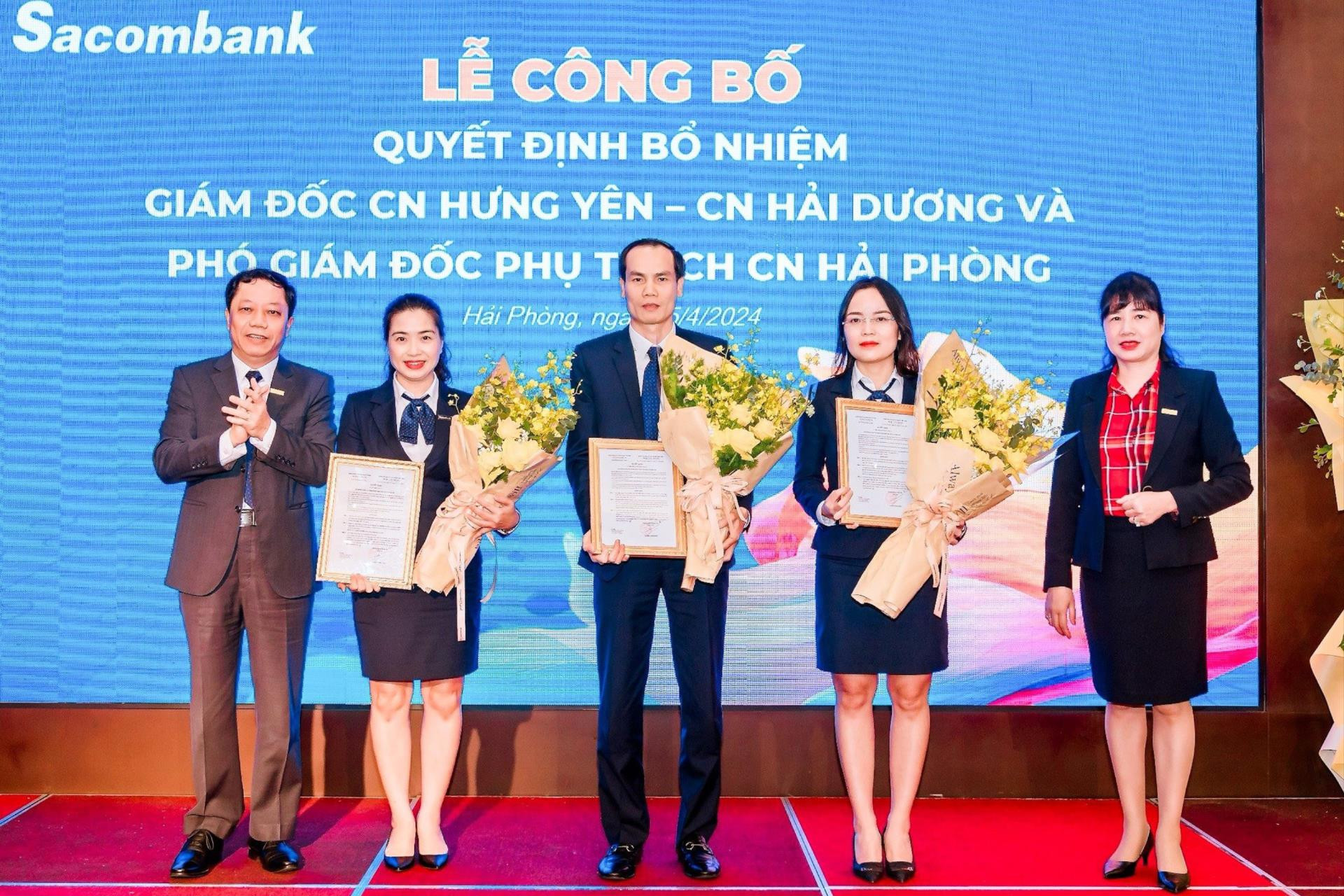 Ông Nguyễn Xuân Thắng giữ chức Giám đốc Sacombank Hải Dương từ ngày 16/4