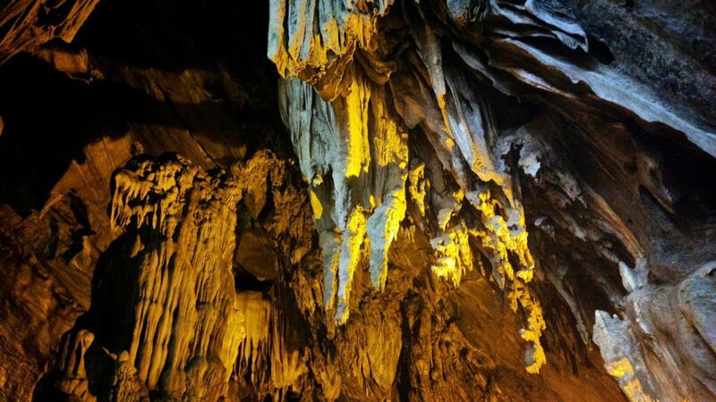 Ngu Dong Ban On is located in the heart of the mountain. Photo: Dong Tuan Anh Nguyen